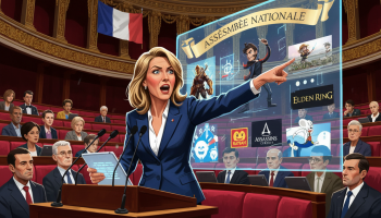 un député ardent joueur de jeux vidéo répond aux critiques d'emmanuel macron en affirmant que jouer ne conduit pas à la violence, défendant ainsi l'innocence des jeux vidéo.