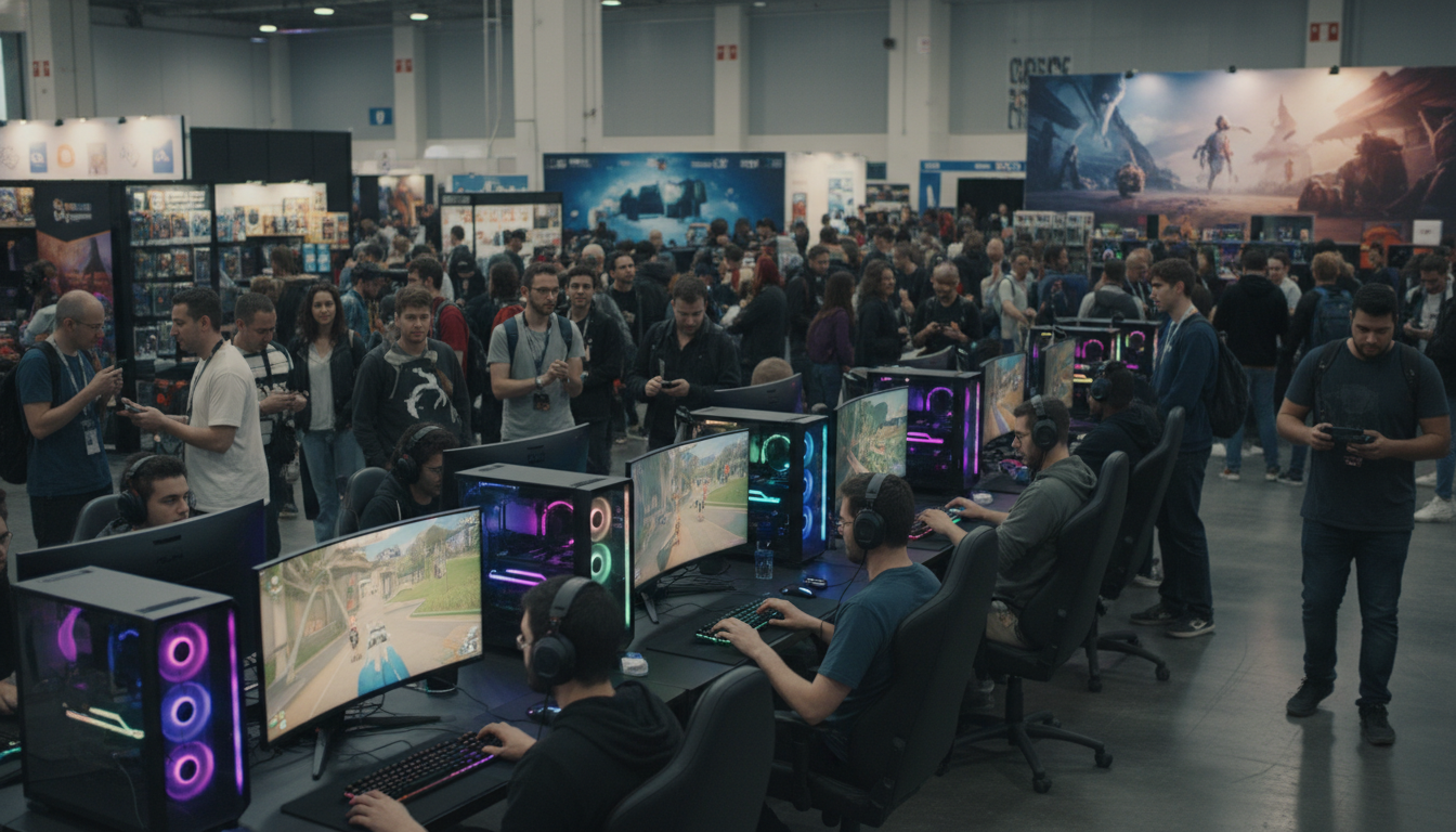 découvrez une rencontre incontournable dédiée aux passionnés de jeux vidéo, où échanges, nouveautés et divertissement sont à l'honneur.