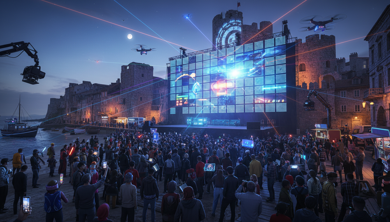 découvrez à honfleur une immersion unique avec l’univers du jeu vidéo projeté sur grand écran, alliant passion et technologie pour une expérience inoubliable.