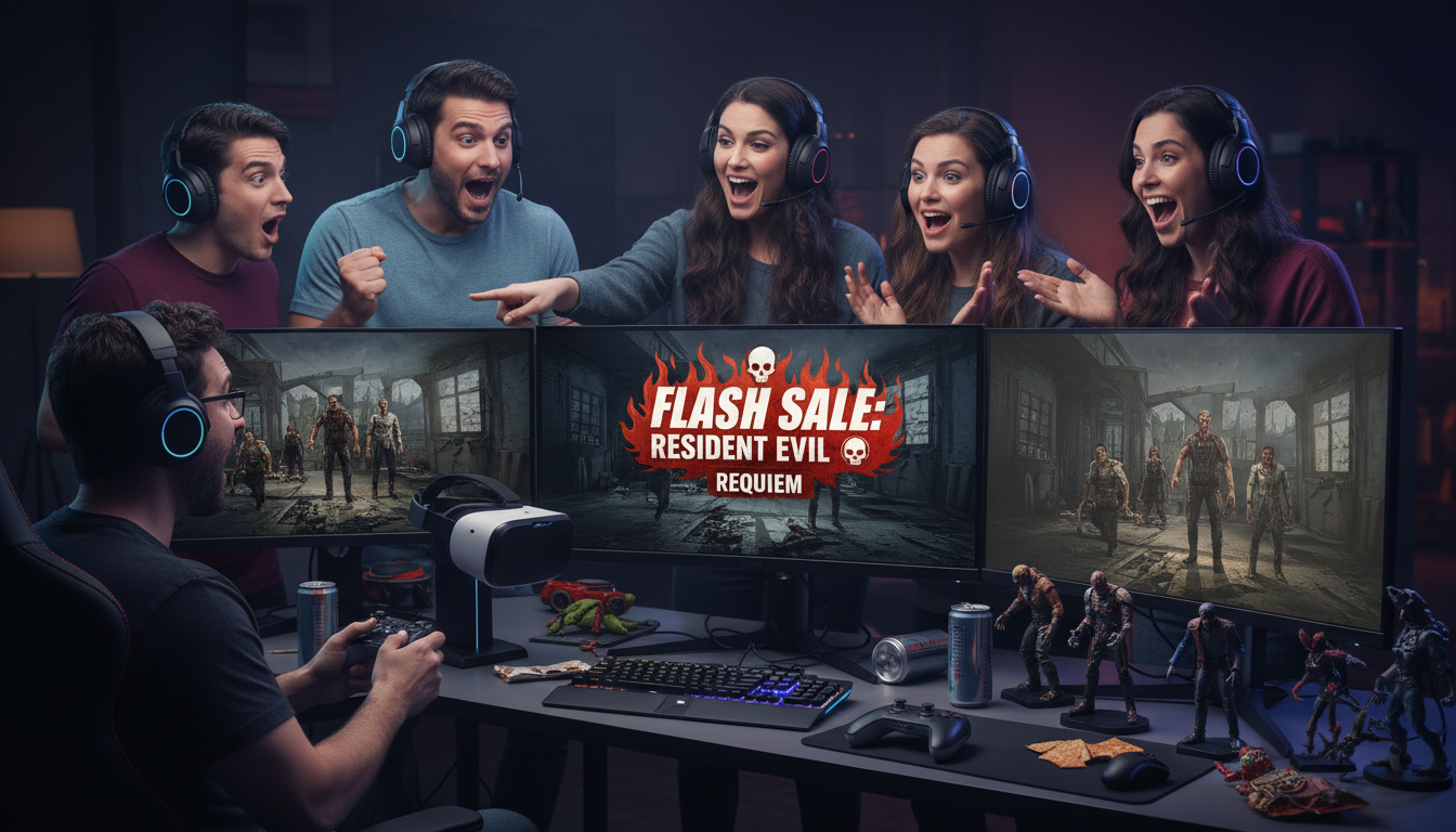 découvrez comment le nouveau tarif de resident evil requiem booste les ventes et crée l'engouement chez les gamers passionnés.