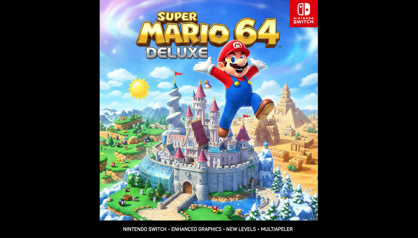 découvrez la version deluxe de super mario 64, une édition hommage exceptionnelle créée par le concepteur original de mario, offrant une expérience inédite et enrichie pour les fans de tous âges.