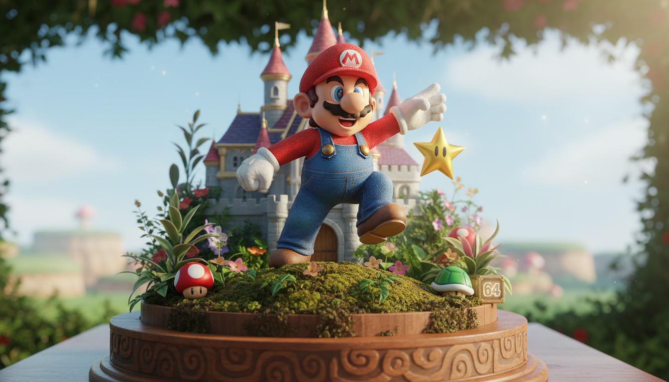 plongez dans l'univers de super mario 64 deluxe, une version revisitée et améliorée, conçue par le créateur original de mario pour une expérience nostalgique et enrichie.