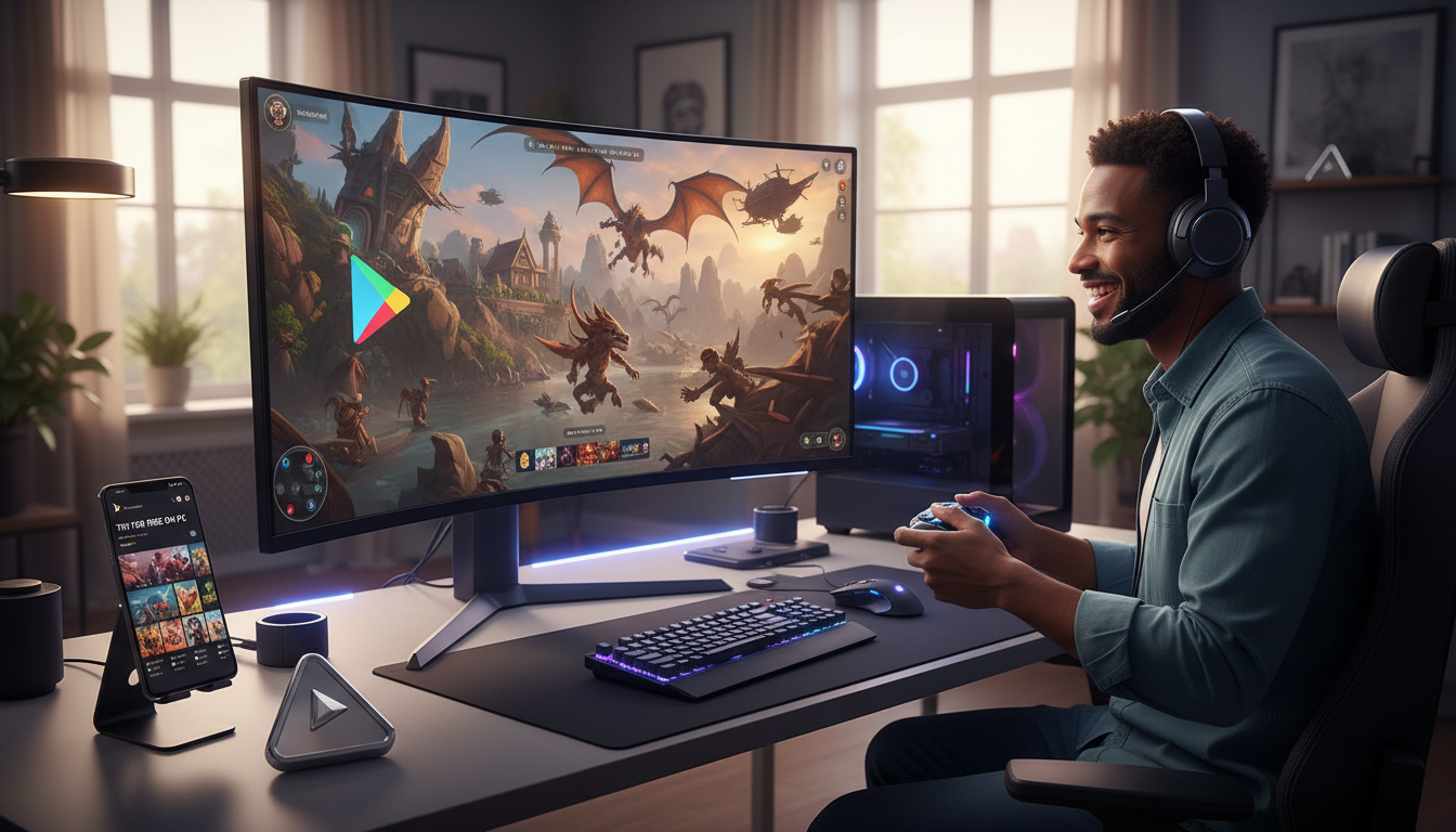 découvrez comment google play transforme le gaming en vous permettant de tester des jeux gratuitement et de jouer directement sur pc pour une expérience inédite.