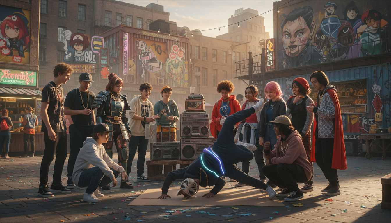 découvrez ces adolescents passionnés de jeux vidéo, hip-hop, push cars et cosplay, prêts à enflammer la scène avec leur énergie et leur créativité.