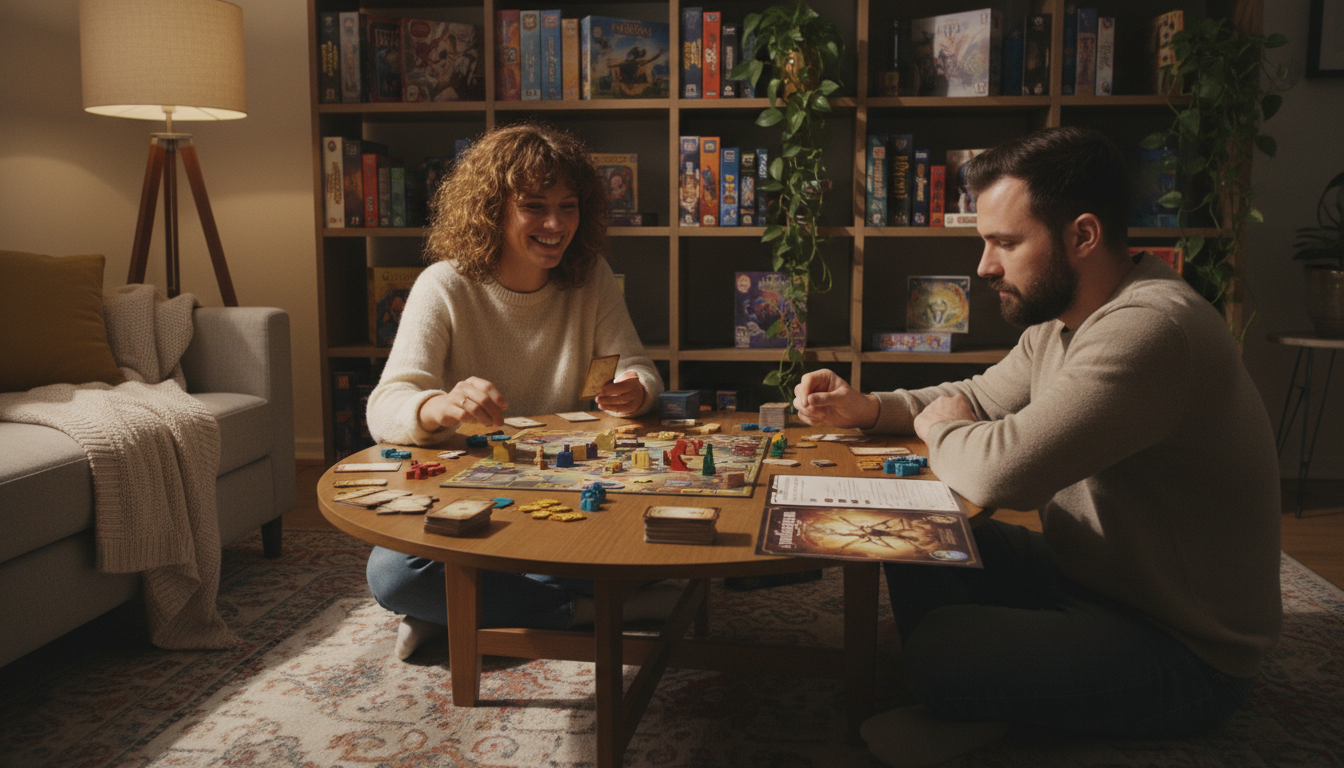 découvrez des jeux de société primés parfaits pour jouer seul, mais qui vous inviteront à vivre une expérience passionnante à deux. transformez vos moments de jeu en aventure partagée !