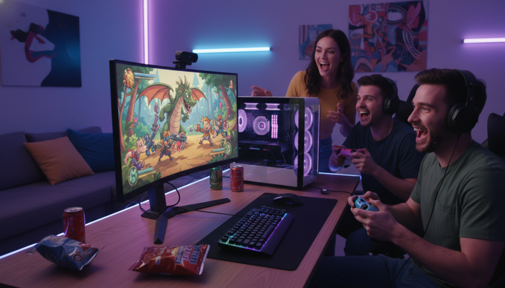 découvrez ce jeu vidéo abordable au style dessin animé, plébiscité par les joueurs steam avec une note exceptionnelle de 98% depuis plusieurs mois.