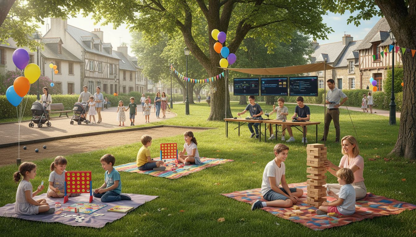 découvrez une journée exceptionnelle à cesson-sévigné dédiée à la découverte de jeux variés pour tous les âges. venez partager des moments ludiques et conviviaux en famille ou entre amis !