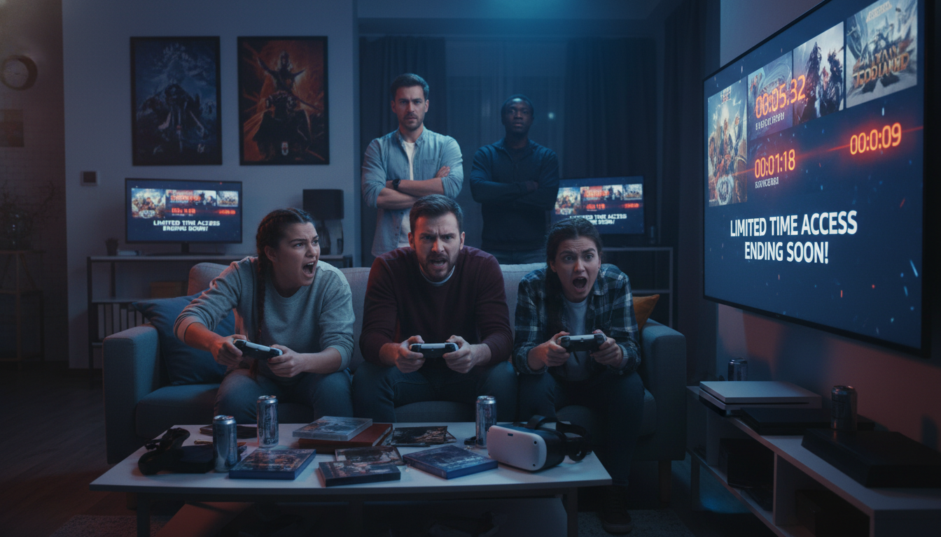 découvrez pourquoi la mise à disposition limitée dans le temps de certains jeux playstation suscite la colère des fans, impatients de profiter pleinement de leurs titres préférés.