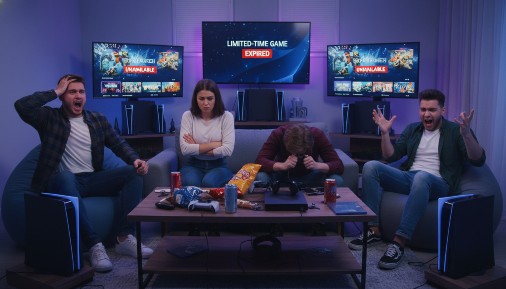 découvrez pourquoi la sortie de jeux playstation disponibles uniquement pendant une semaine suscite la colère et la frustration des fans à travers le monde.