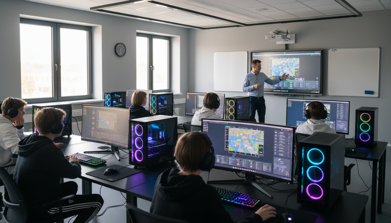 l’éducation nationale adapte les horaires scolaires pour mieux accompagner les jeunes passionnés de jeux vidéo de compétition, futurs talents de l’e-sport.
