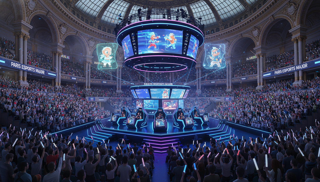 la france succède à l’arabie saoudite pour accueillir l’esports nations cup, les « jeux olympiques du gaming », réunissant les meilleurs joueurs du monde dans une compétition exceptionnelle.