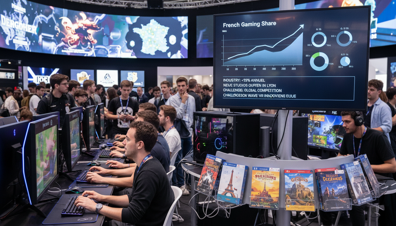 découvrez l'évolution du marché du jeu vidéo en france, entre succès économiques et défis actuels, avec une analyse approfondie sur rtbf actus.