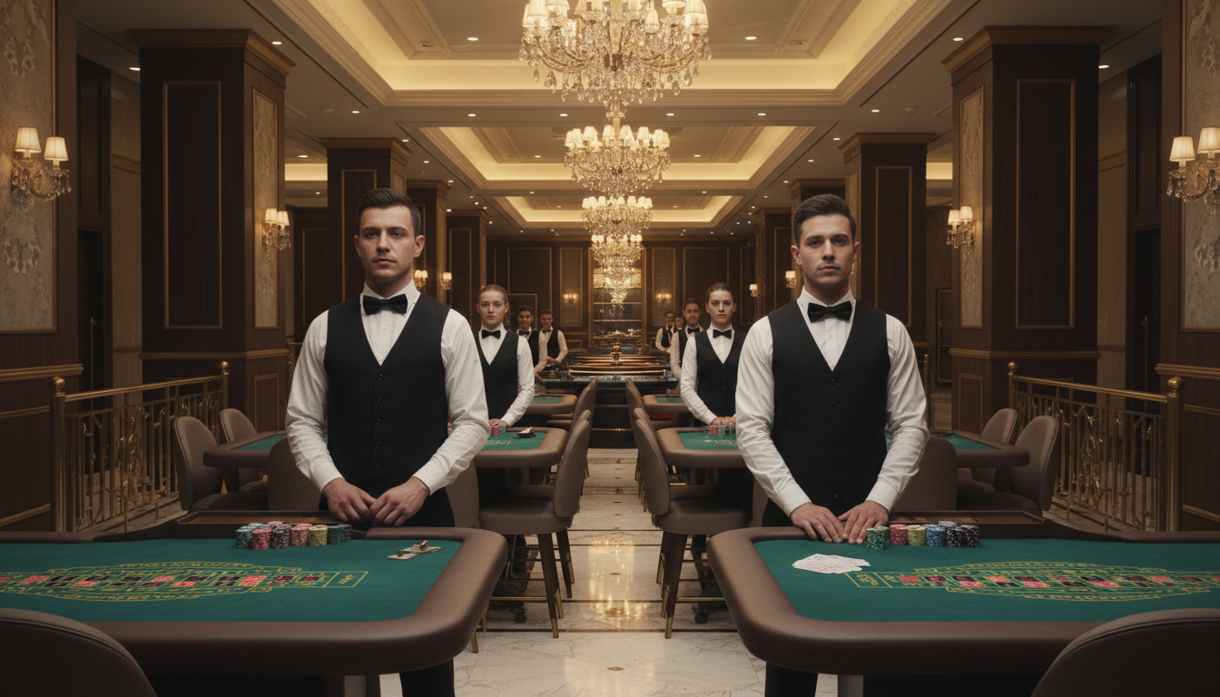 les croupiers se préparent avec vigilance pour le lancement mardi du plus grand club de jeux à paris, promettant une expérience unique aux amateurs de jeux d'argent.