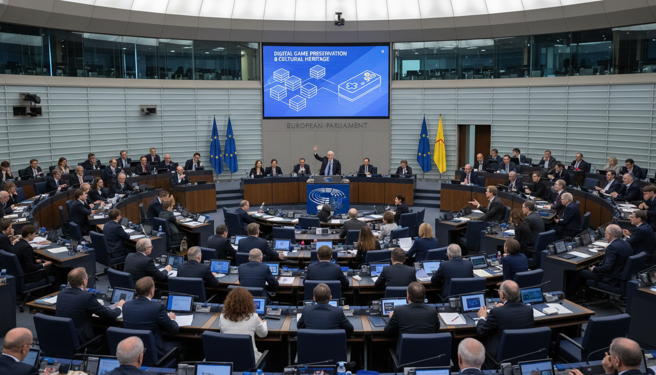 le parlement européen lance un débat essentiel sur la préservation des jeux vidéo, pour protéger et valoriser le patrimoine numérique de demain.