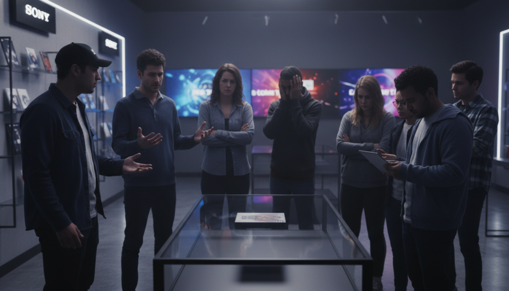 sony confronté à la polémique : le retrait d'un nouveau jeu vidéo ravive les débats sur les difficultés récentes de la firme.