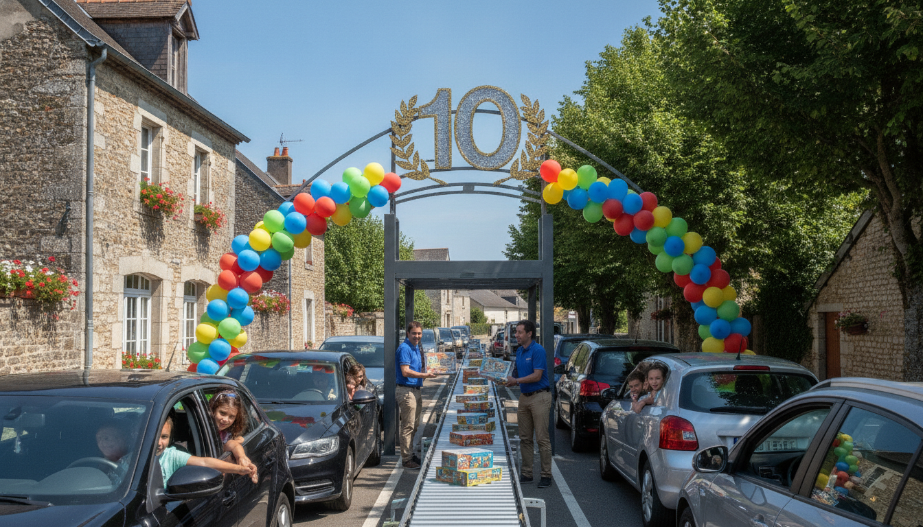 la ludothèque la compagnie des jeux à auvers-le-hamon fête ses dix ans en lançant un service drive innovant, offrant une nouvelle manière de découvrir et emprunter des jeux en toute simplicité.