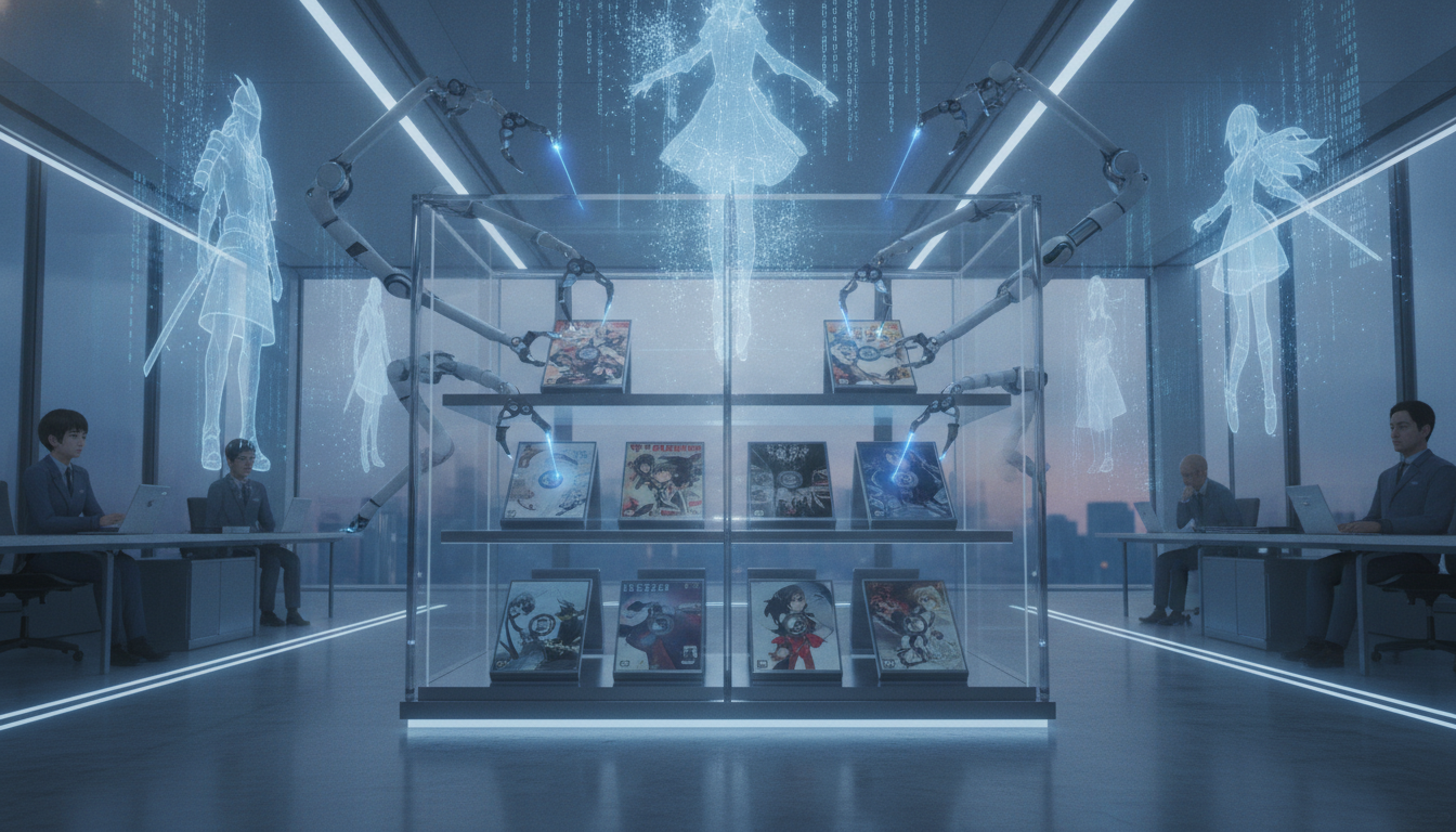 sony tourne la page des jeux sur disques et cible désormais les éditions physiques des animes, marquant une nouvelle étape dans sa stratégie de distribution.