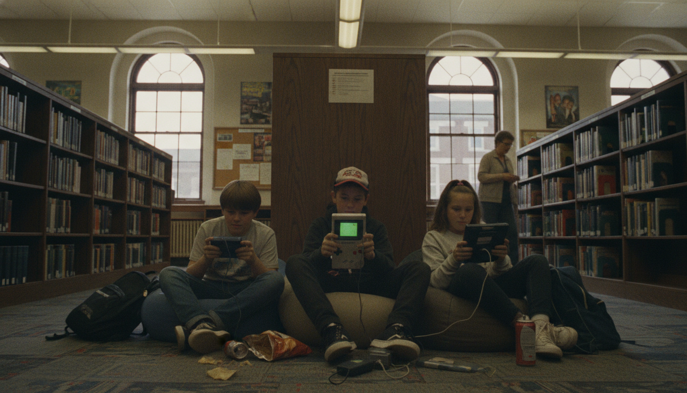 découvrez le retour nostalgique des jeux vidéo clandestins au cdi au collège, revivez l'excitation de nos premières parties secrètes entre amis.