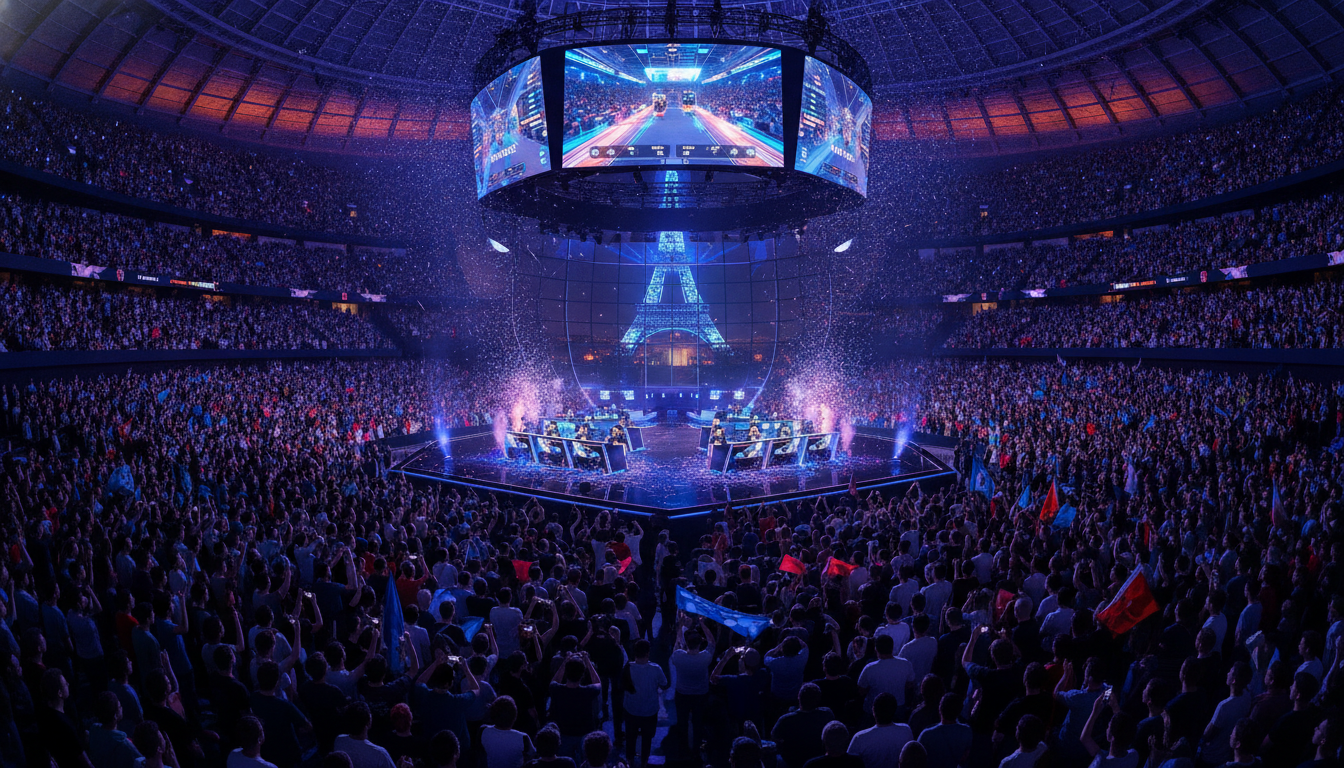 découvrez la coupe du monde esports 2026 à paris, réunissant une foule record de passionnés pour des compétitions intenses et des moments inoubliables.