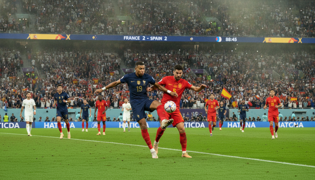 revivez les moments forts du match france-espagne où oyarzabal et porro ont brisé le rêve des bleus. découvrez les buts et le résumé vidéo d'un face-à-face intense.