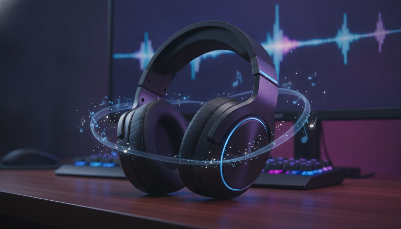 découvrez un casque audio sans fil offrant un son exceptionnel, idéal pour vivre une expérience immersive unique lors de vos jeux vidéo et écoutes musicales.