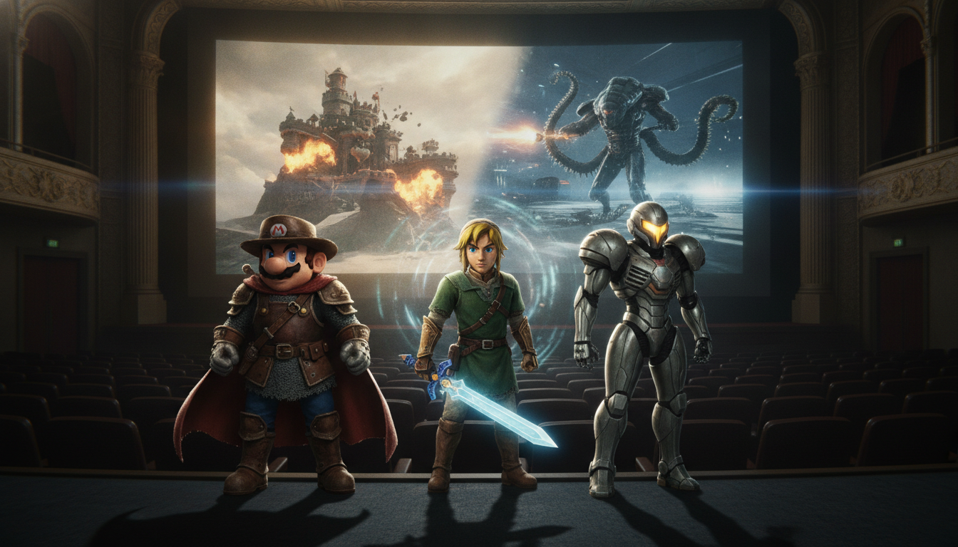 découvrez comment nintendo révolutionne le jeu vidéo en lançant une série innovante inspirée du cinéma, où le grand écran influence chaque pixel pour une expérience immersive unique.