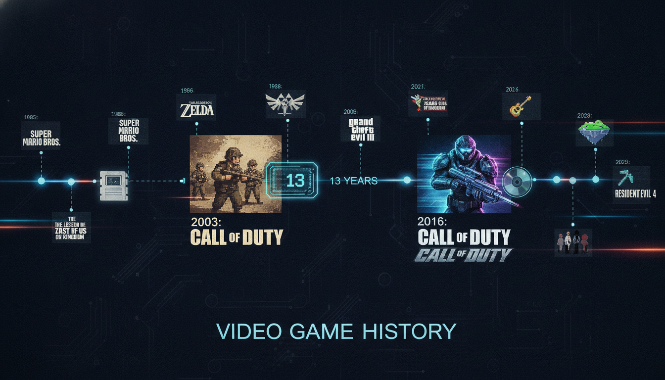 découvrez l'histoire fascinante de deux jeux vidéo portant le même nom, sortis à 13 ans d'écart. le mystère derrière cette énigme enfin révélé pour les passionnés de gaming.