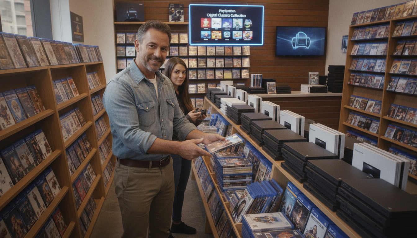 découvrez pourquoi la fin des jeux physiques playstation ne suscite pas d'inquiétude chez certains vendeurs d'occasion, qui perçoivent cette évolution comme une opportunité plutôt qu'une menace.