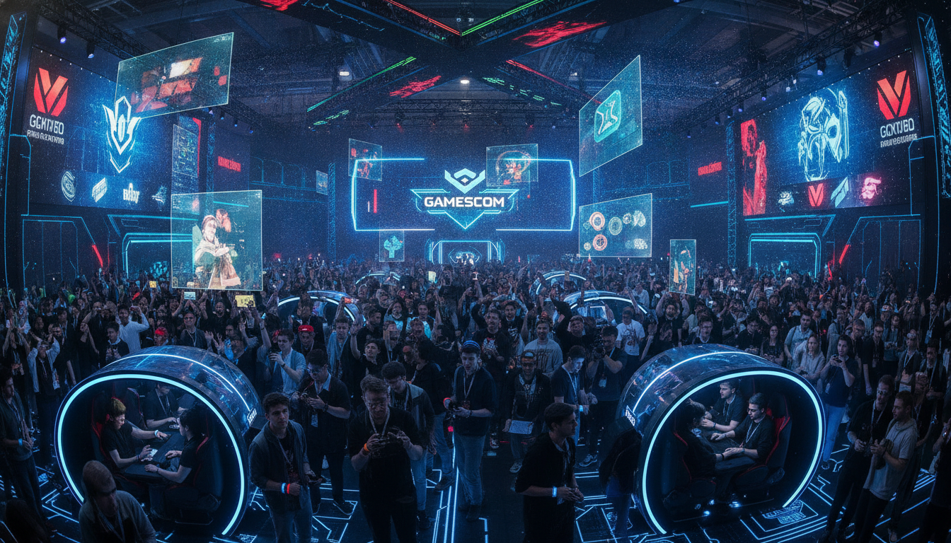 découvrez la gamescom à cologne, l'événement incontournable du gaming avec plus de 350 000 passionnés attendus cette semaine pour des nouveautés, animations et rencontres exceptionnelles.