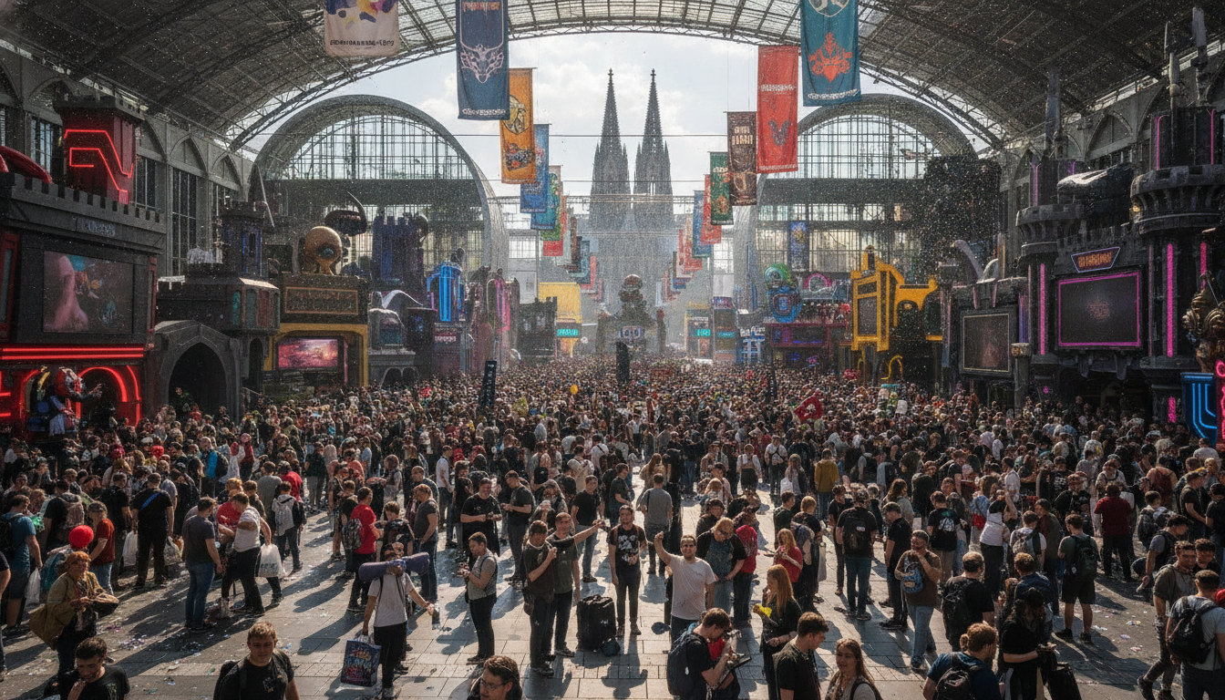 découvrez la gamescom à cologne, l'événement incontournable du gaming, attendu par plus de 350 000 passionnés cette semaine pour des nouveautés, rencontres et animations exceptionnelles.