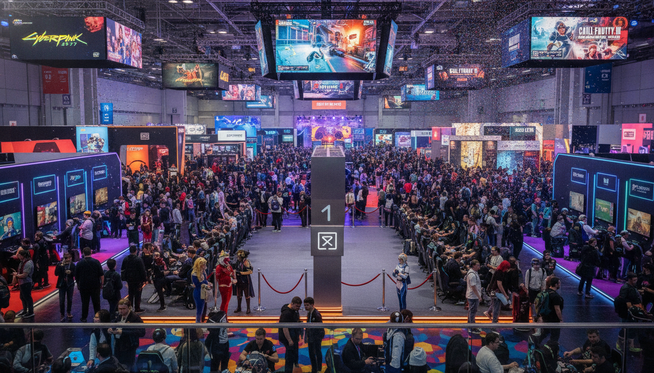découvrez le début de la gamescom en allemagne, l'événement majeur du jeu vidéo, qui démarre cette année sans la présence très attendue de « gta vi ».