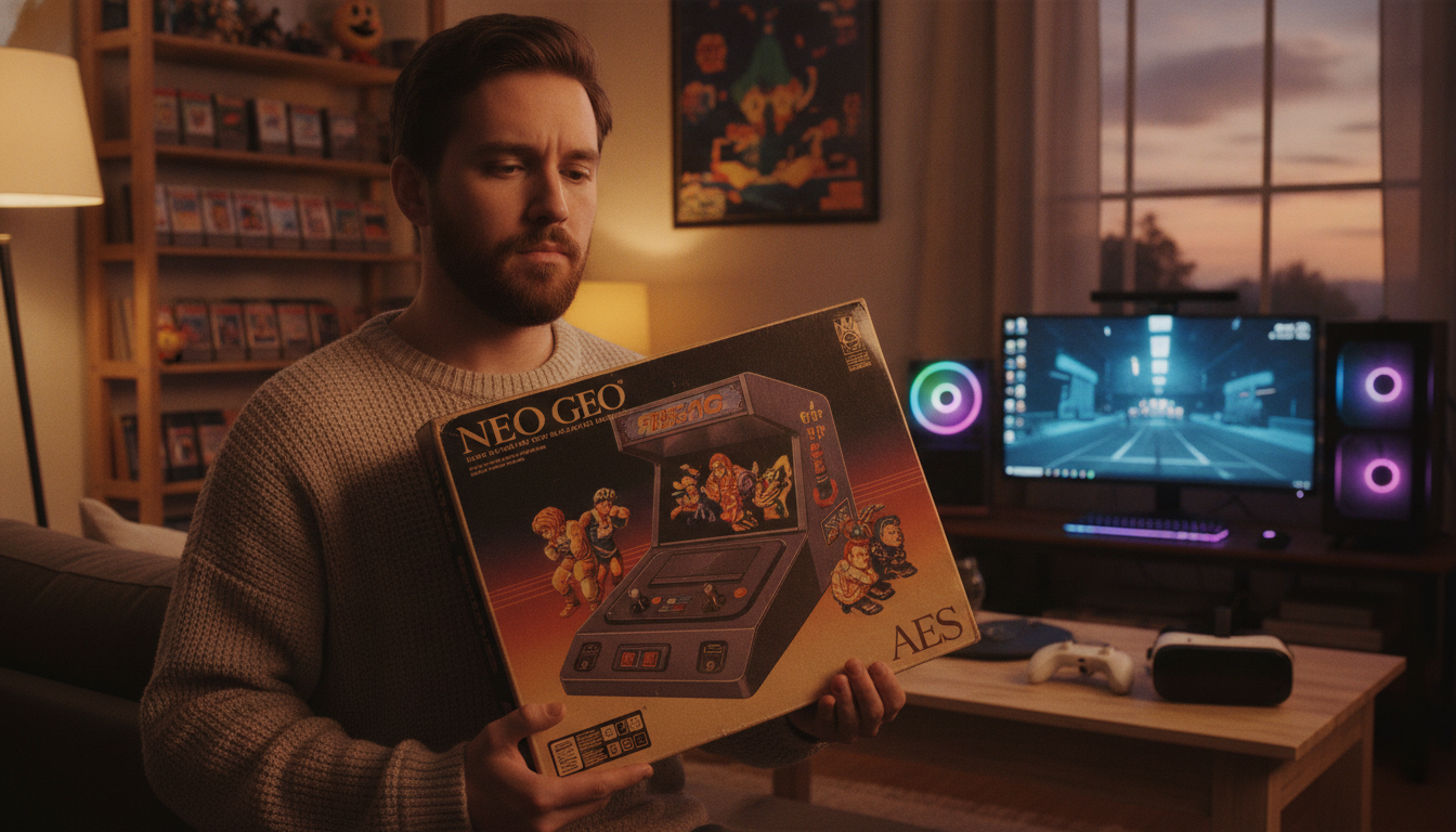 découvrez pourquoi un problème majeur avec la neo geo aes+ m'a fait remettre en question mon achat prévu en fin d'année. analyse et réflexions sur cette console emblématique.