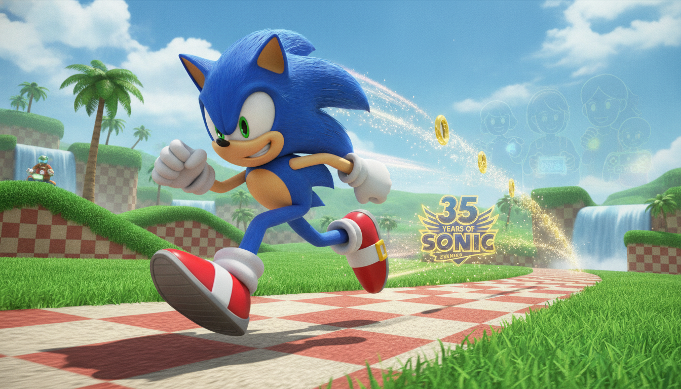 découvrez l'histoire et le succès durable de sonic, la mascotte emblématique de sega, qui fête ses 35 ans en captivant toujours de nouveaux joueurs à travers le monde.