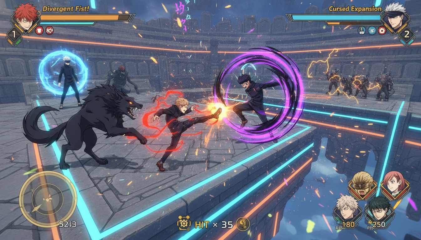 découvrez jujutsu kaisen dans un nouveau jeu vidéo inédit et explosif, mêlant action intense et aventures captivantes pour tous les fans de la série.