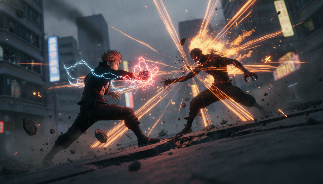 découvrez l'univers de jujutsu kaisen dans un nouveau jeu vidéo inédit, mêlant action explosive et aventure captivante pour les fans de la série.