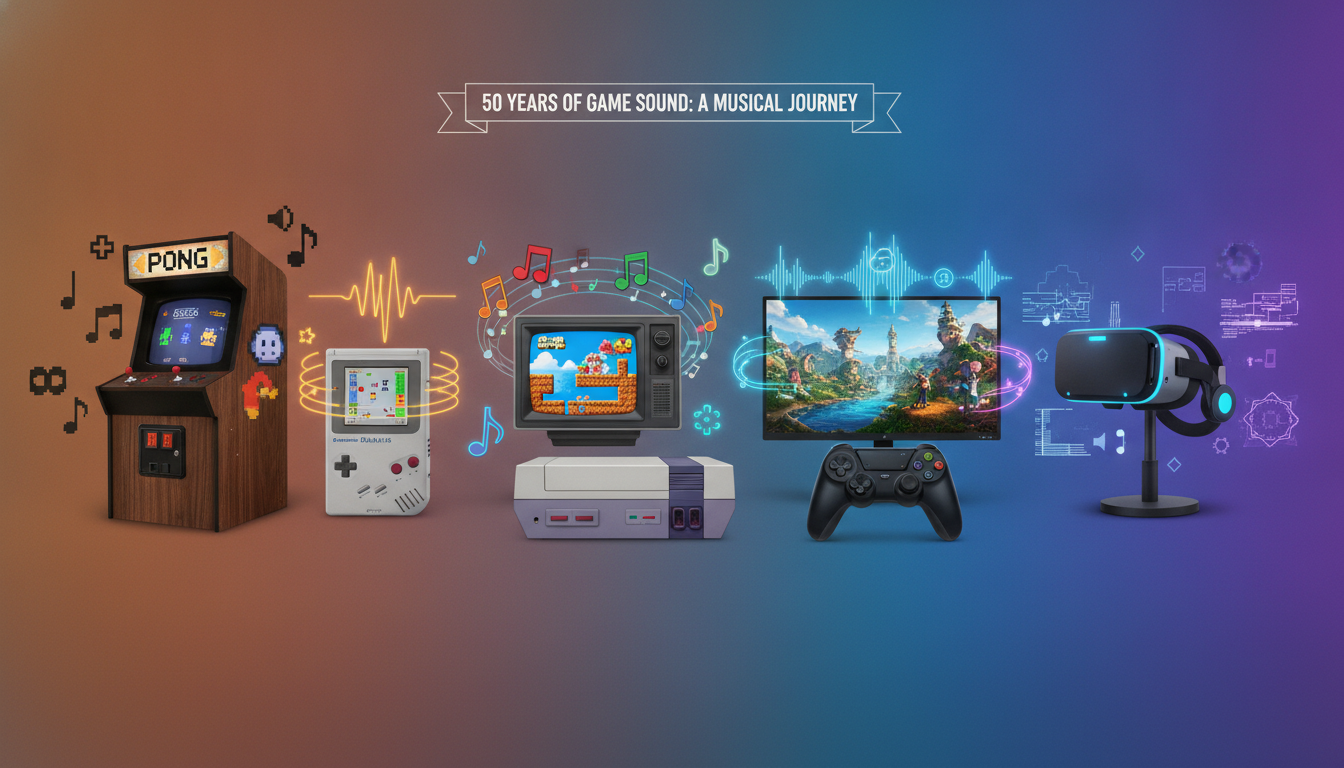 découvrez l'évolution fascinante de la musique des jeux vidéo au cours des cinquante dernières années, des premières mélodies aux compositions modernes qui rythment nos aventures virtuelles.