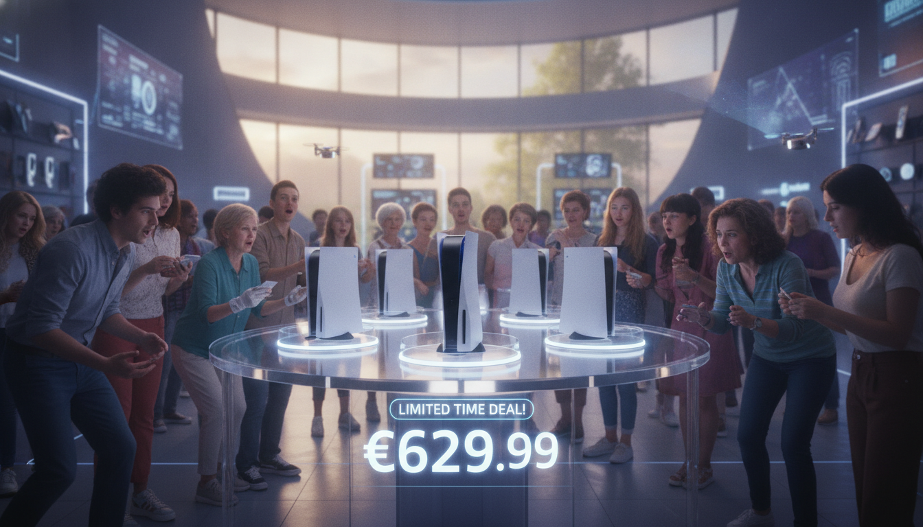 découvrez l'offre étonnante de la ps5 digitale à plus de 600€ en août 2026, qui bouleverse toutes les prévisions du marché.