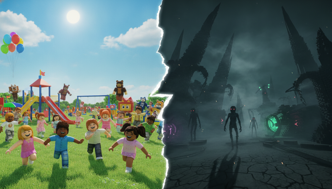 découvrez comment roblox rassemble 14 millions de joueurs simultanément, offrant à la fois un espace ludique pour enfants et un univers d'horreur surprenant.