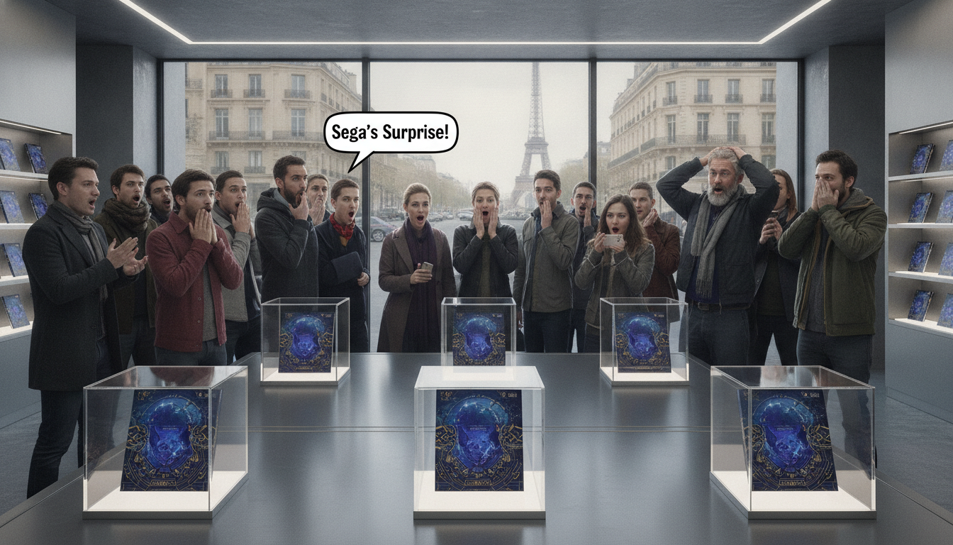 découvrez le jeu vidéo exceptionnel noté 19/20, limité à seulement 1000 exemplaires en europe. une décision surprenante de sega qui crée une véritable agitation parmi les fans passionnés.