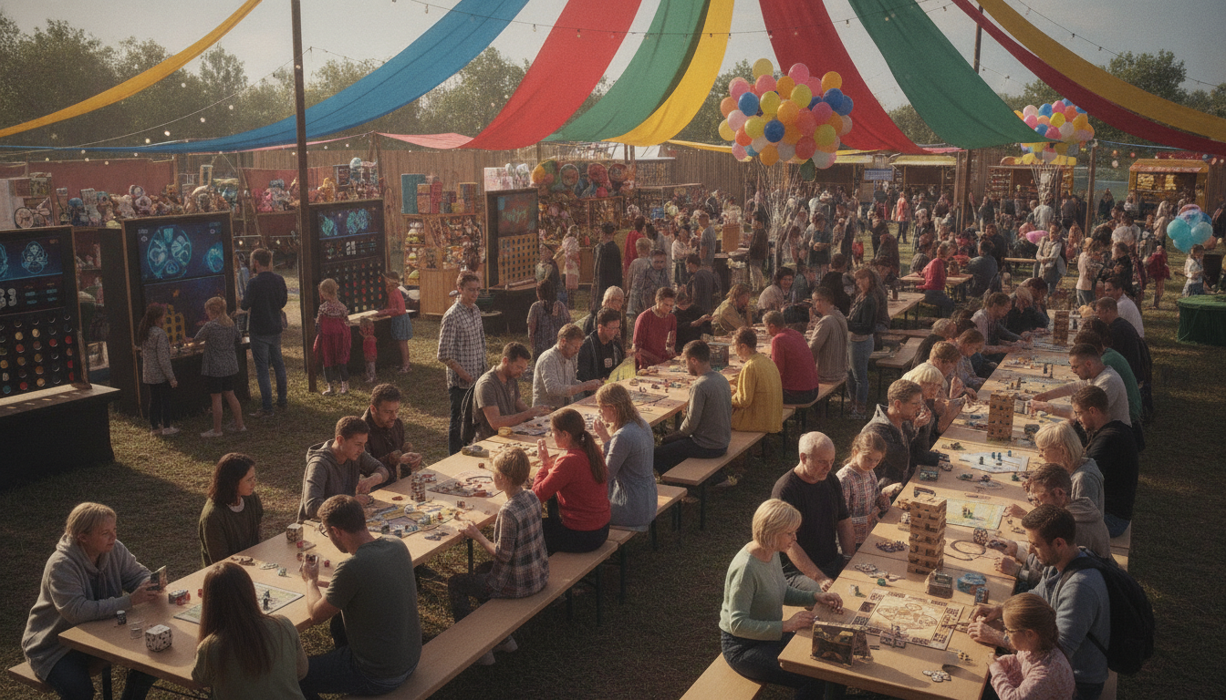 découvrez le festival du jeu, une célébration ludique où passionnés et curieux se retrouvent pour partager des moments de divertissement, de découverte et d'amusement autour des jeux de toutes sortes.