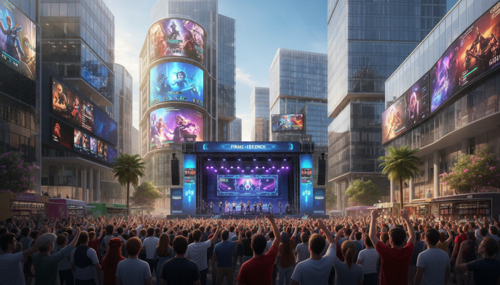 emmanuel macron annonce la création d'un festival international du jeu vidéo en france pour promouvoir l'industrie et rassembler les passionnés.