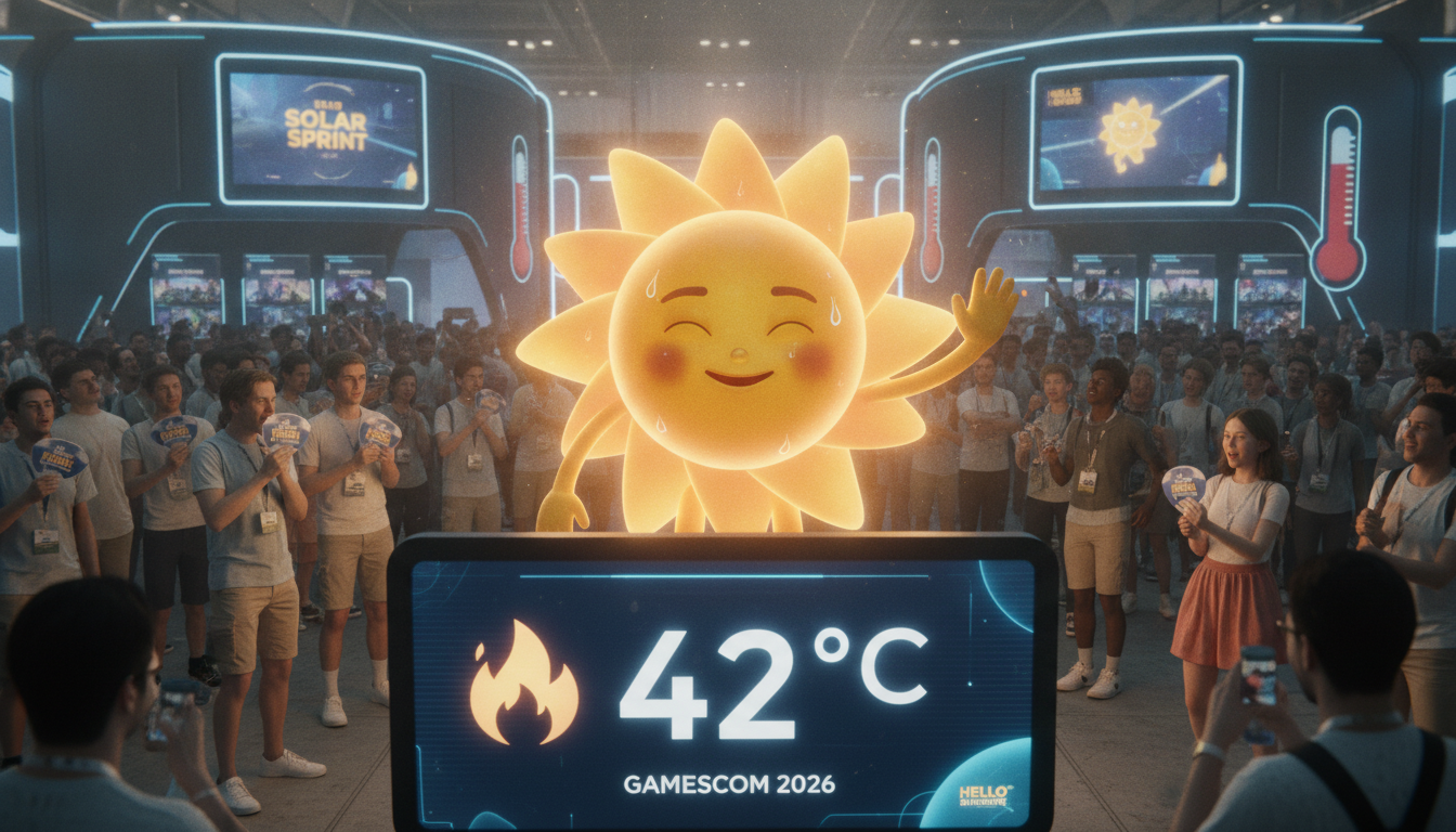 découvrez comment hello sunshine fait face à sa première canicule lors de la gamescom 2026, un événement qui promet défis et surprises sous des températures inédites.