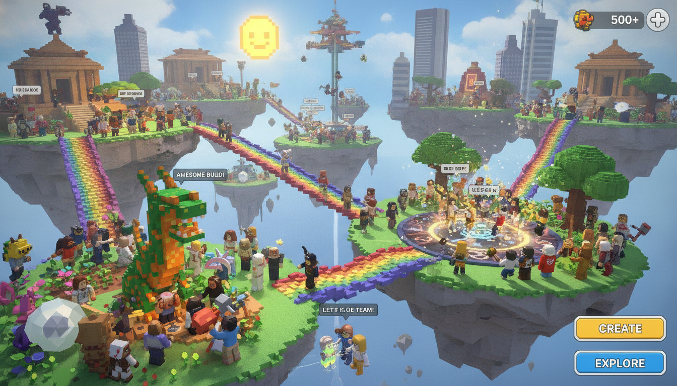 découvrez comment roblox célèbre ses 20 ans et rassemble plus de 45 millions d'utilisateurs en europe, transformant un simple jeu vidéo en un univers interactif captivant et innovant.